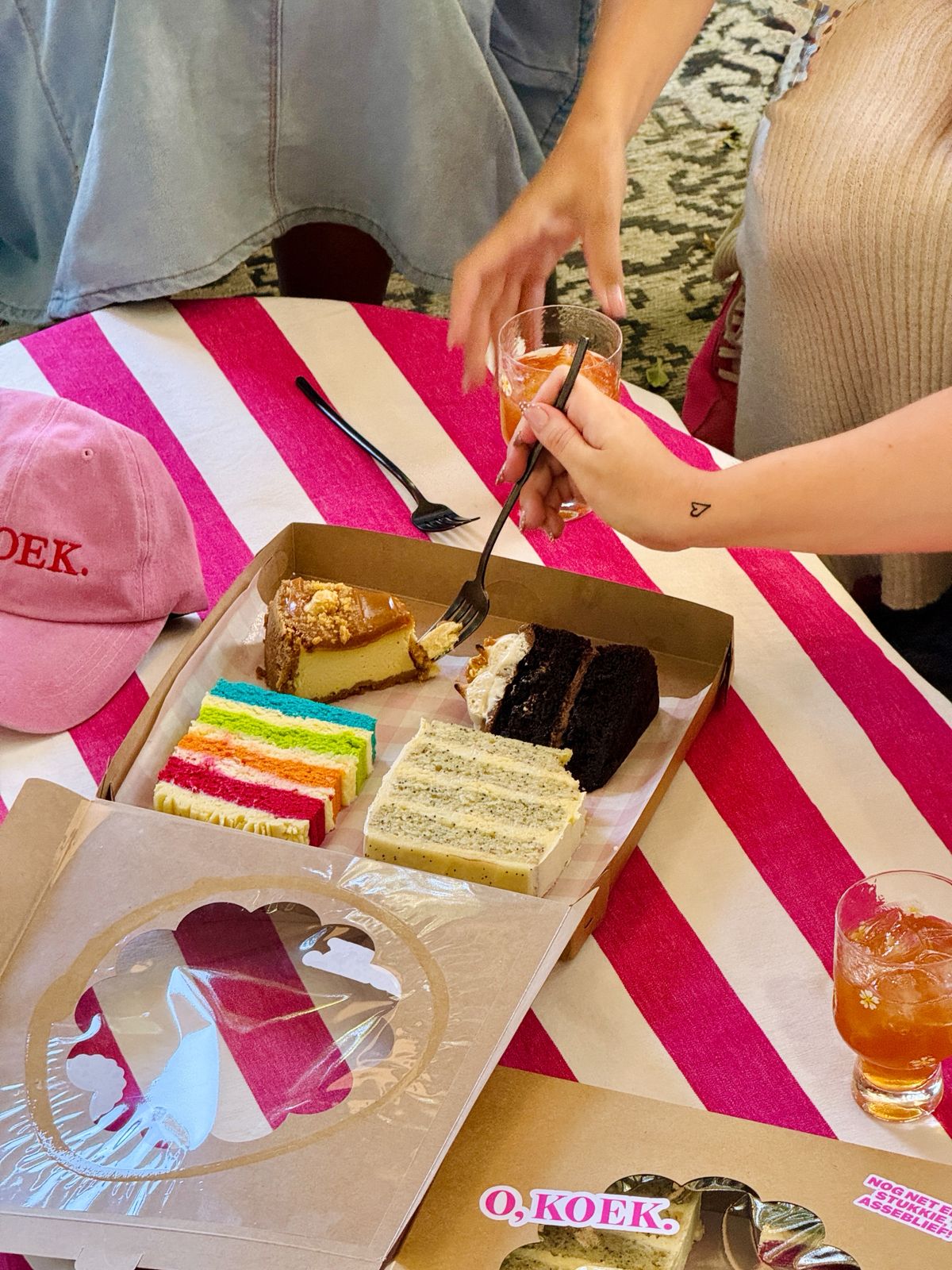 O,KOEK. Cake BOX (4 Slices) - Image 2